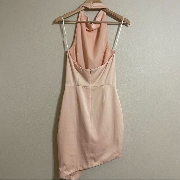 REVOLVE ELLIATT Halter MIDI Camo Dress in Camel - Picture 6 of 7